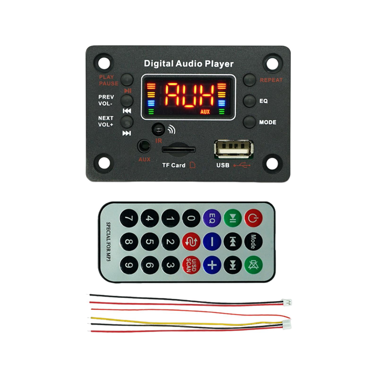 Placa decodificadora de MP3/placa decodificadora de Audio/grabación de soporte/módulo de Audio V5.0/reproductor de vídeo/MP3 WMA WAV Ape