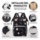 thumbnail image 5 of Mochila Pañaleras Para Bebe Bolsa Impermeable Multiusos.  Lab.G, Negra, 5 of 5