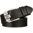 thumbnail image 2 of Cinchos Cuero y Detalle Metálico BeltPoshBlack 1Pza 115cm Negro Cuero/Metal Masculino. Aero X MXTBQ-007, 2 of 2