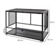 thumbnail image 3 of REPTI ZOO Terrario de Vidrio para Reptiles, Grande Doble puerta frontal antiescapes, 250Lt 91cm X 45cm X 60cm, Acua terrario de Cristal, Reptile Enclosure Knock-Down, terrario reptiles, 3 of 11