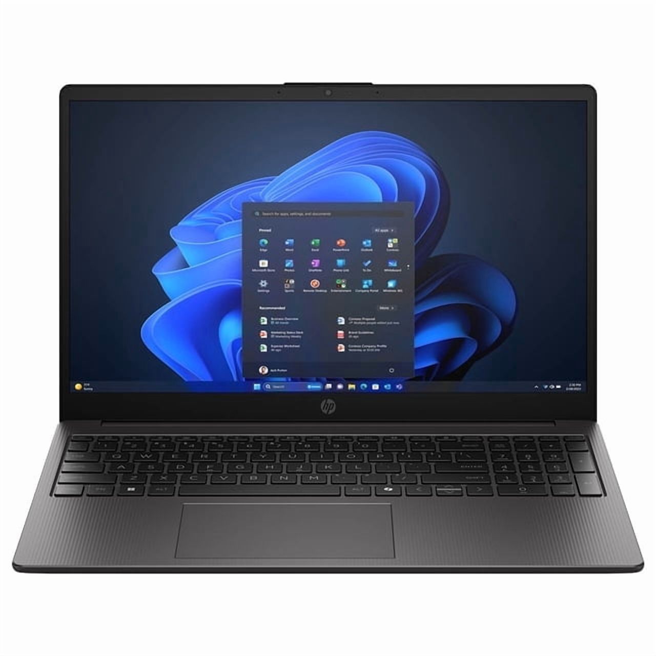 Laptop HP 250R G10 , Intel Core 5 120U, 8GB RAM, 512GB SSD, 15.6" HD, Windows 11 Home - Teclado Español.