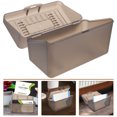 thumbnail image 1 of AURARMLET Organizador De Tarjetas De Plástico Café Para Escritorio Con Elegante Y Material PP Resistente, 1 of 6