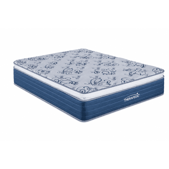 Therapedic | Altura 27 cm Mega COLCHONETA | Colchón Queen size Hybrid Tecnology | Elegante Colchones Queen size Ortopédico