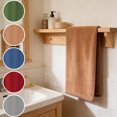 thumbnail image 1 of Toalla de baño ultra suave tejido rápido de gofres – Textura de panal de alta absorción, resistente, sin bolos, lavable a máquina, versátil Spa Hotel Home, 1 of 6