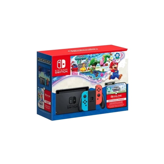 Consola Nintendo Switch 32 GB más Super Mario Bros Wonder y 3 Meses de suscripción Online
