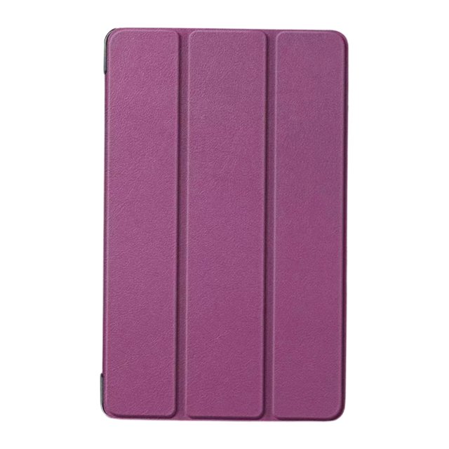 Funda para Huawei MediaPad M5 Lite - Funda delgada y ligera con soporte inteligente Púrpura