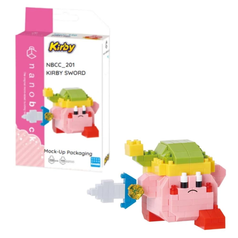 Kit de construcción nanoblock Kirby: colección de personajes de Kirby Kirby Sword