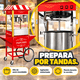 thumbnail image 4 of Maquina de Palomitas de Maiz GUTSTARK 8 Oz Carrito Comercial, 4 of 8