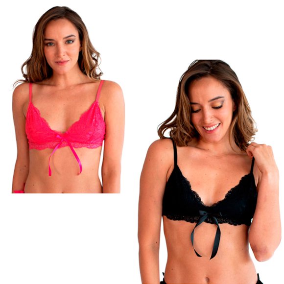 Kit 2 bralett sensuales de encaje I Love Shape M2056 T G I LOVE SHAPE 2056Kit2