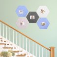 thumbnail image 4 of unbranded 8Ud Azulejos Hexagonales De Fieltro Para Tablero De Notas Con Duradero Multicolor, 4 of 7