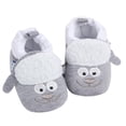 thumbnail image 2 of Recién Nacido, Lindo Animal, Bebé, , Antideslizantes, Niño, , , Prewalker, Zapatillas - Gris, 13cm, 2 of 7