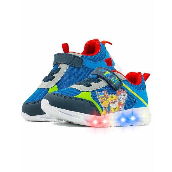 Tenis Luces Tropicana Azul Niño Paw Patrol Antiderrapante azul 16