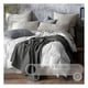 thumbnail image 4 of Manta Muselina 100% Algodón Frazada Esquimal Ideal para Cama, Sofá y Decoración (Negro grisáceo), 4 of 7