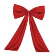 thumbnail image 3 of Lazo Grande Decorativo para Pared Adorno Colgante en Forma de Cinta Gigante Lazo de Poliéster para Fiestas Cinta Decorativa de Tela Resistente y Elegante Adecuado para Celebraciones rojo, 3 of 8