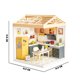 thumbnail image 4 of Juguete Casa en Miniatura Cocina con Muebles, Accesorios y Efecto de Luz Nocturna, 4 of 5
