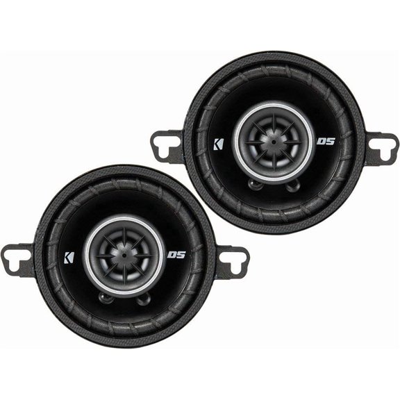 Par de Parlantes KICKER DSC3504 3.5" 30W Coaxiales de 2 Vías