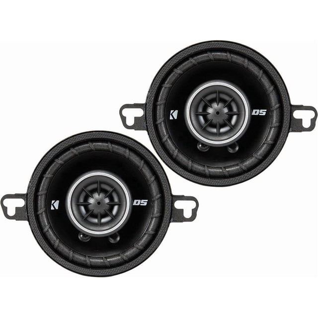 Par de Parlantes KICKER DSC3504 3.5" 30W Coaxiales de 2 Vías
