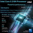 thumbnail image 3 of Laptop Lenovo ThinkBook 16 Gen 8 Intel Core 5 210H 32GB RAM 1TB SSD 16 Pulgadas WUXGA Windows 11 Pro Gris, 3 of 5