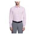 thumbnail image 1 of Camisa de vestir Kenneth Cole Unlisted, ajustada, rosa liso, para hombre, 1 of 5