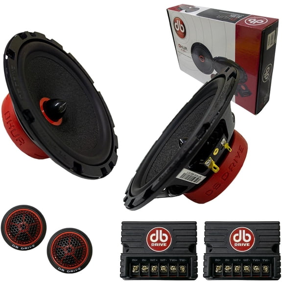 Set de Medios Rangos DB Drive S1 65CV2 250 Watts 6.5 Pu ...