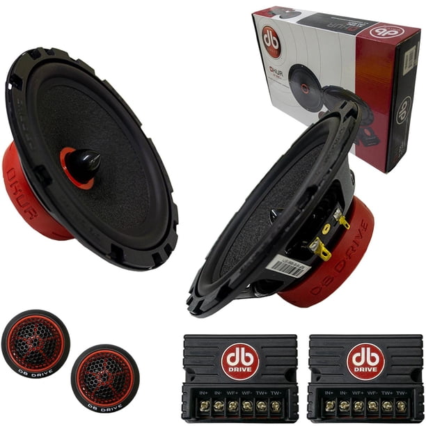 Set de Medios Rangos DB Drive S1 65CV2 250 Watts 6.5 Pu ...