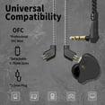 thumbnail image 4 of Auriculares CCZ Melody In Ear Monitor 1DD 1BA Drivers, color morado, 4 of 9