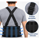thumbnail image 5 of Faja de Trabajo Aksi con Tirantes Ajustables, Talla Mediana, 5 of 5