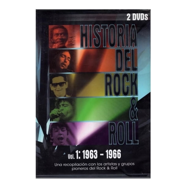 Documental DVD Historia Del Rock y Roll Vol 1 1963 1966 TITANIUM