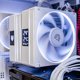thumbnail image 4 of Disipador CPU Gamer BALAM RUSH HELIUX PRO HEX55 120mm ARGB 3pin LGA 1700 AM5 600 - 2000 RPM 4-pin PWM 4 Pipas Display Digital Blanco BR-941990, 4 of 6