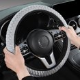 thumbnail image 1 of Funda para volante de coche, antideslizante, fina, para volante deportivo, 1 of 6