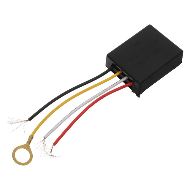 UPOUART De Interruptor Táctil Con Dimmer Integrado Para Lámparas De Color Negro