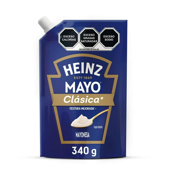 Mayonesa Heinz clásica pouch 340 g