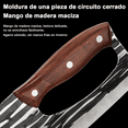 thumbnail image 4 of Cuchillo De Cocina  Profesional Multifunción Para Chef Malubero Cafe Gris, 4 of 5