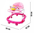 thumbnail image 4 of Andadera AEIOU Pato Rosa 2 Niveles 8 Ruedas Tablero Musical Desmontable, 4 of 4
