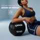 thumbnail image 5 of Kit 2 Balones Medicinales de 10 kg Negro Muuk Fitness, 5 of 6