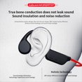 thumbnail image 1 of Auriculares Deportivos de Oído Abierto Auriculares Inalámbricos de Conducción Ósea Bluetooth 5.3 MP3 Incorporados de 32 GB para Correr y Hacer Ejercicio A, 1 of 8