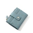 thumbnail image 1 of BEMS-1pcs Cartera pequeña y compacta de piel sintética para mujer, 8 tarjeteros, 1 of 5