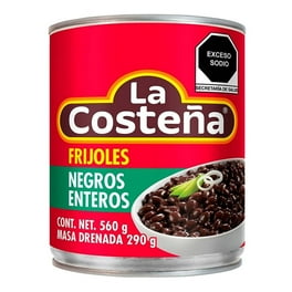 Frijoles negros La Costeña enteros 560 g