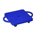 thumbnail image 1 of Patinete de interior con asas, patinete sentado, entrenamiento sensorial y de habilidades motoras. Azul, 1 of 9