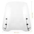 thumbnail image 2 of unbranded Windscreen Transparente Compatible Con Vehículos Eléctricos Y Motocicletas, 2 of 8