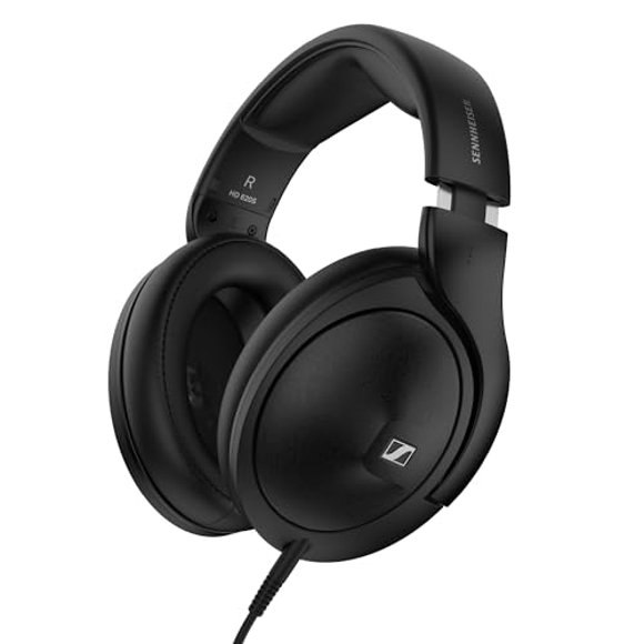 Sennheiser HD 620S Auriculares cerrados - Sonido estéreo premium para audiófilos con imágenes espaciales similares a altavoces y sonido envolvente optimizado para una escucha inmersiva - Con cable, ne