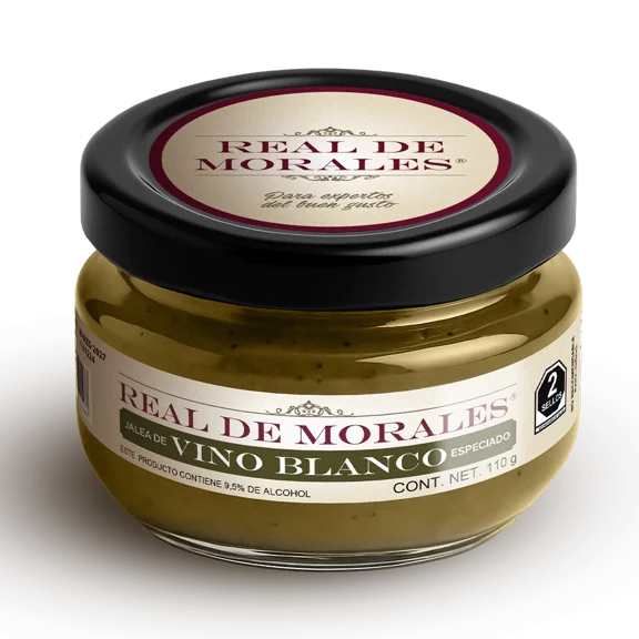 Jalea De Vino Especiado Blanco Real De Morales 110 G