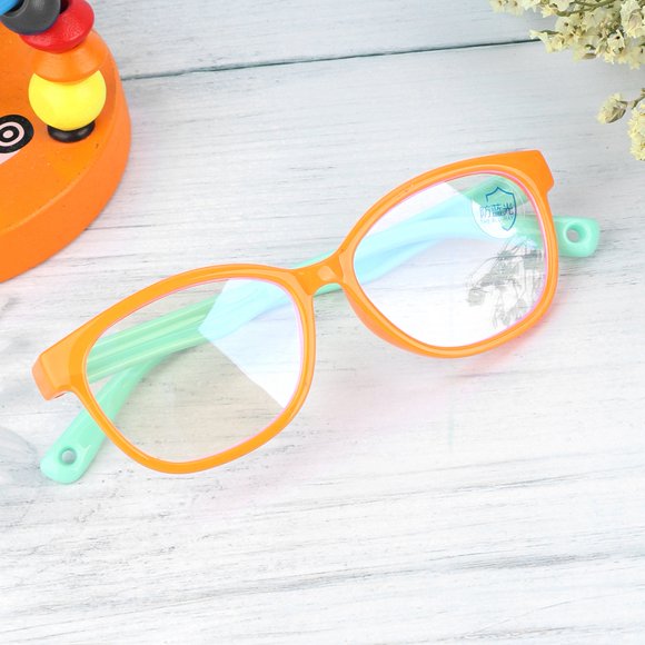 Gafas De Bloqueo Azules, Gafas Ergonómicas Para Niños, Ligeras Y Portátiles Para Uso Diario Para Niños