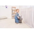 thumbnail image 4 of Conjunto coordinado LvYinLi para bebé niño: camiseta a rayas y peto de mezclilla, 4 of 5
