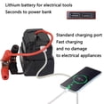 thumbnail image 4 of FloHua Lightweight ABS & Copper Car Battery Jump Starter - Multifunctional with Dual USB Ports, Portable & Powerful, Ideal for Trucks, SUVs & Cars, 4 of 8