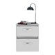 thumbnail image 3 of Mesa Noche Argento Madera Aglomerada MDP Blanca Excelsior, 3 of 5