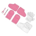 thumbnail image 3 of M Buder Set de Cuidado de Manos y Pies de Parafina con Guantes de Franela Rosa, Incluye 206 Piezas, Cepillo y Espátula para Terapia de Calor (30 cm / 11.8 in) - Ideal para Hidratación, 3 of 9