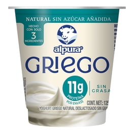 Yogurt Griego Alpura Natural Sin Azúcar 125 g