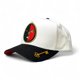 thumbnail image 3 of VAGO Style Gorra de Natanael Cano Eleggua Blanca con Visera Curva Snapback, 3 of 5
