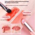 thumbnail image 3 of Pincel para labios Xihbxyly tapa Pincel para corrector de uñas lápiz labial de cabeza redonda, 3 of 7